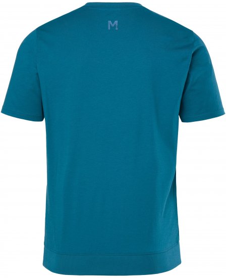 Men Plus T-Shirt Short Sleeve Lagoon Green - Тениски - мъжки тениски големи размери