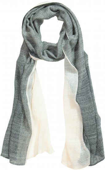 Ulla Popken Two Tone Scarf Grey - Аксесоари - 