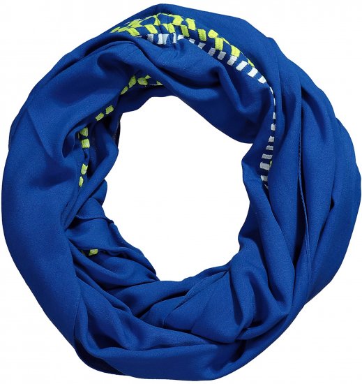 Ulla Popken Embroidered Infinity Scarf Opal Green - Аксесоари - 