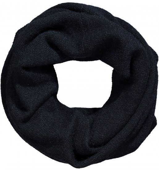 Ulla Popken Knit Infinity Scarf Navy - Аксесоари - 