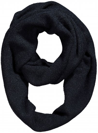 Ulla Popken Knit Infinity Scarf Navy - Аксесоари - 