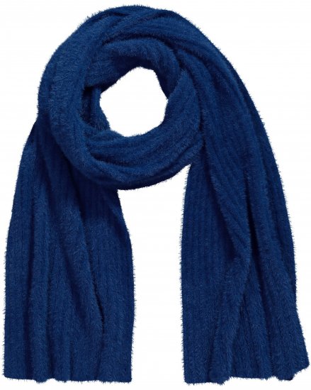 Ulla Popken Ribbed Knit Scarf Navy - Аксесоари - 