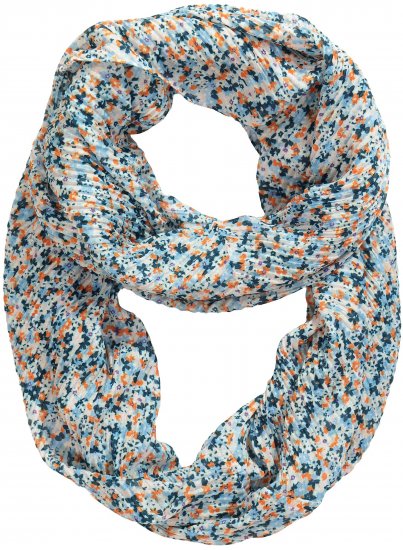 Ulla Popken Ditsy Floral Infinity Scarf Off-White - Аксесоари - 