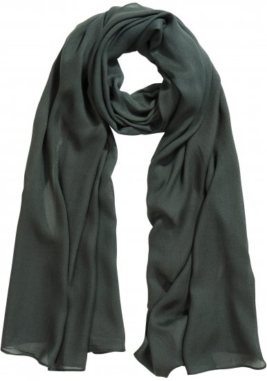 Ulla Popken Lightweight Scarf Olive Grey - Аксесоари - 