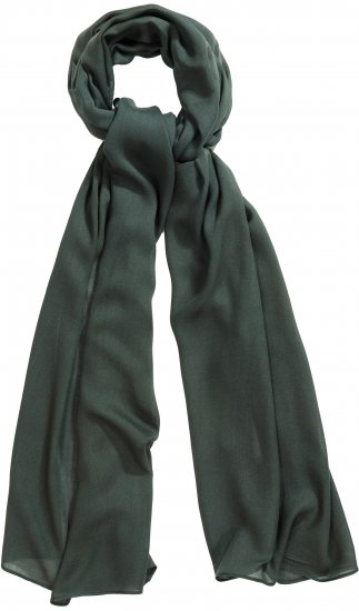 Ulla Popken Lightweight Scarf Olive Grey - Аксесоари - 