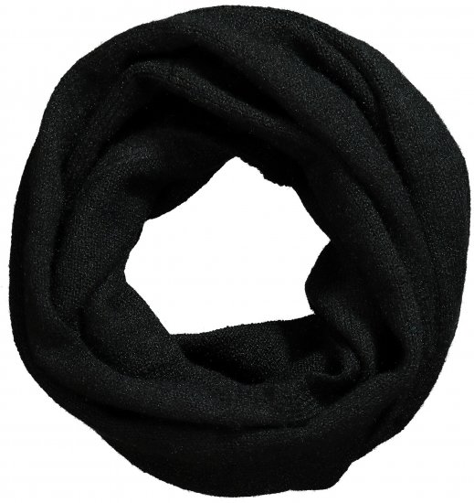 Ulla Popken Knit Infinity Scarf Black - Аксесоари - 
