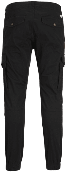 Jack & Jones Paul Flake Cargo Pants Black - Дънки и панталони - мъжки Дънки и панталони големи размери