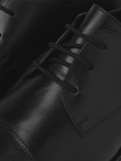 Jack & Jones Raymond Leather Shoes Anthracite - Мъжки oбувки 40-52 - 