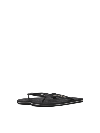 Jack & Jones Basic Flip Flop Slippers Anthracite - Мъжки oбувки 40-52 - 