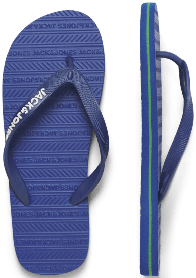 Jack & Jones Basic Flip Flop Slippers Blue Quartz - Мъжки oбувки 40-52 - 