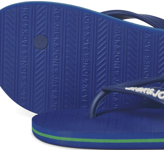 Jack & Jones Basic Flip Flop Slippers Blue Quartz - Мъжки oбувки 40-52 - 