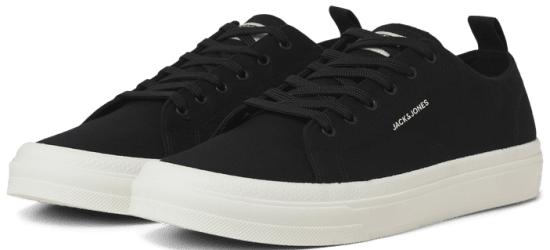 Jack & Jones Bayswater Canvas Sneakers Anthracite - Мъжки oбувки 40-52 - 