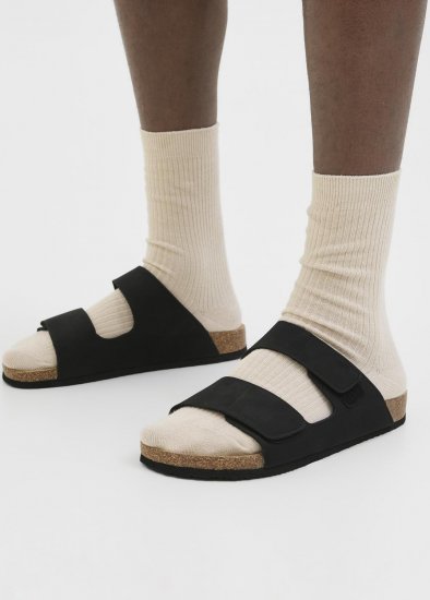 Jack & Jones Central Strap Sandals Anthracite - Мъжки oбувки 40-52 - 