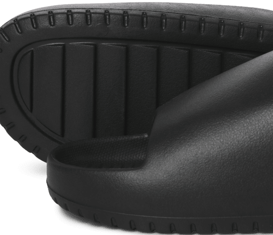Jack & Jones Ripple Moulded Slider Slippers Anthracite - Мъжки oбувки 40-52 - 