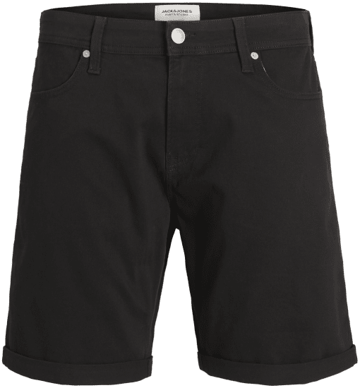 Jack & Jones Rick Dylan Original Shorts Black - Шорти - мъжки къси панталони големи размери