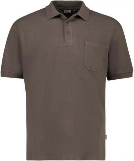 Adamo 139311 Poloshirt RF Brown - Поло тениски - мъжки тениски с яка големи размери