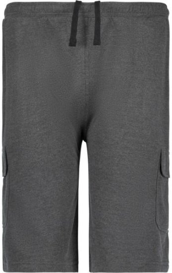 Adamo 159308 Cargo Shorts Heather Grey - Шорти - мъжки къси панталони големи размери