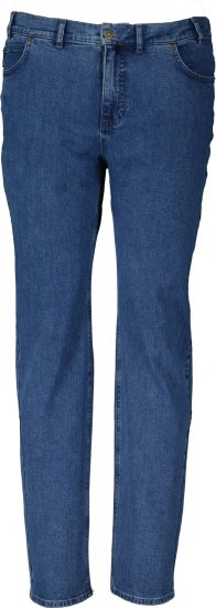 Adamo 5-Pocket Regular Rise Jeans Medium Blue - Дънки и панталони - мъжки Дънки и панталони големи размери