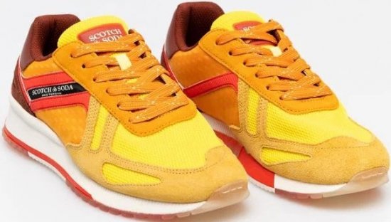 Scotch & Soda S498 Sneakers Orange - Мъжки oбувки 40-52 - 