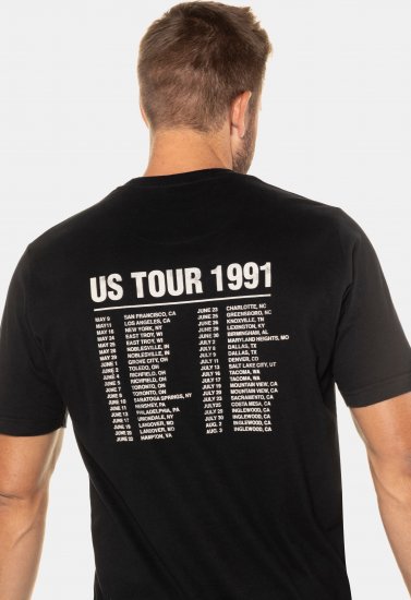 JP1880 Guns N’ Roses Skull Comfort Fit Band T-Shirt Black - Тениски - мъжки тениски големи размери