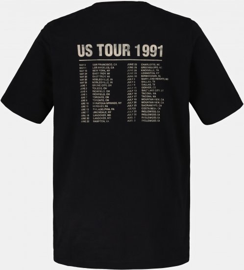 JP1880 Guns N’ Roses Skull Comfort Fit Band T-Shirt Black - Тениски - мъжки тениски големи размери