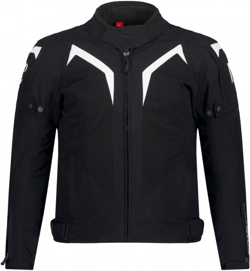 JP1880 3D Mesh Insert Motorcycle Jacket Black - Мотоциклетно облекло в плюс размери - Мотоциклетно облекло в големи размери за мъже