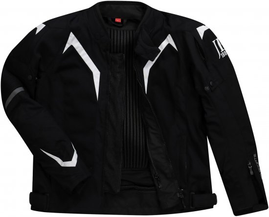 JP1880 3D Mesh Insert Motorcycle Jacket Black - Мотоциклетно облекло в плюс размери - Мотоциклетно облекло в големи размери за мъже