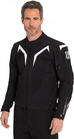 JP1880 3D Mesh Insert Motorcycle Jacket Black - Мотоциклетно облекло в плюс размери - Мотоциклетно облекло в големи размери за мъже