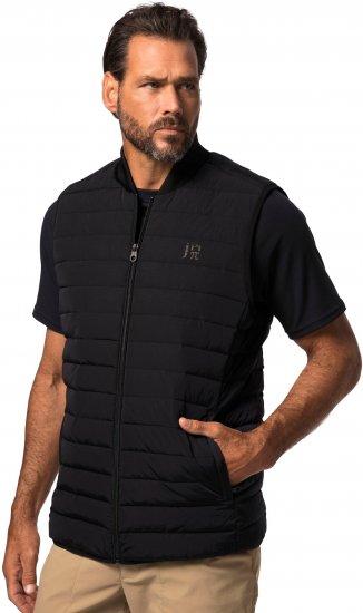 JP1880 Guilted College Collar Golf Vest Dark Navy - Спортни дрехи & Връхно облекло - мъжки спортни екипи големи размери