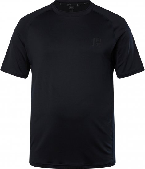 JP1880 QuickDry Side Prints Tennis T-Shirt Dark Navy - Спортни дрехи & Връхно облекло - мъжки спортни екипи големи размери