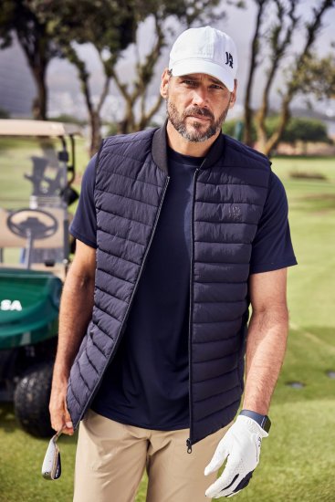 JP1880 Jay-Pi FLEXNAMIC® QuickDry Golfing T-Shirt Dark Navy - Спортни дрехи & Връхно облекло - мъжки спортни екипи големи размери