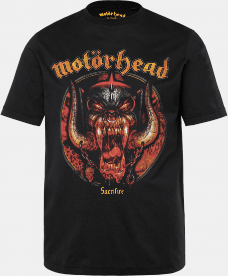 JP1880 Motörhead Sacrifice Band T-Shirt Black - Тениски - мъжки тениски големи размери