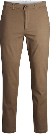 Jack & Jones Marco Dave Chinos Brown - Дънки и панталони - мъжки Дънки и панталони големи размери