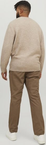 Jack & Jones Marco Dave Chinos Brown - Дънки и панталони - мъжки Дънки и панталони големи размери