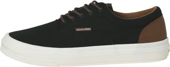 Jack & Jones Lington Canvas Sneakers Black - Мъжки oбувки 40-52 - 