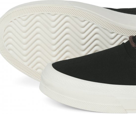 Jack & Jones Lington Canvas Sneakers Black - Мъжки oбувки 40-52 - 