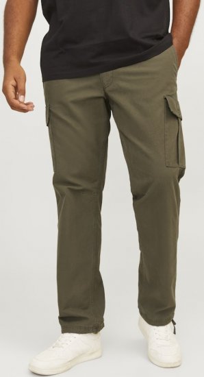 Jack & Jones KANE BARKLEY Cargopants Khaki - Дънки и панталони - мъжки Дънки и панталони големи размери