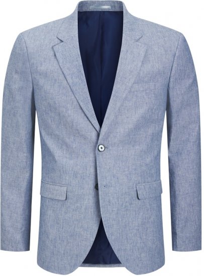 Jack & Jones Riviera Blazer Nautical Blue - Костюми - мъжки костюми големи размери