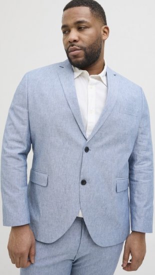 Jack & Jones Riviera Blazer Nautical Blue - Костюми - мъжки костюми големи размери