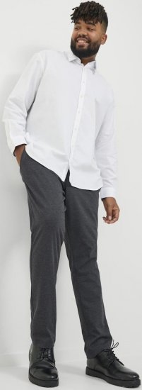 Jack & Jones Marco Cooper Chino Pants Dark Grey Melange - Дънки и панталони - мъжки Дънки и панталони големи размери