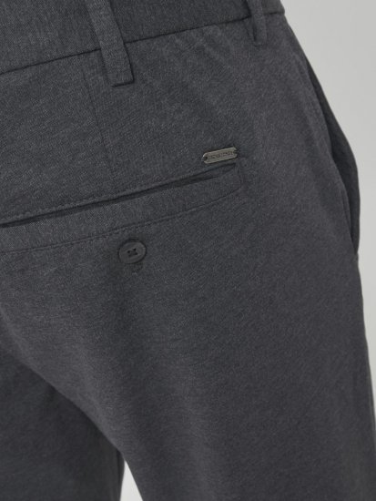 Jack & Jones Marco Cooper Chino Pants Dark Grey Melange - Дънки и панталони - мъжки Дънки и панталони големи размери