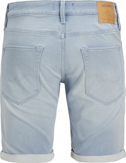 Jack & Jones Rick Icon I.K. Shorts Blue Denim - Шорти - мъжки къси панталони големи размери