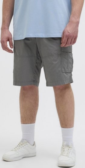 Jack & Jones Cole Mateo Cargo Shorts Castlerock - Шорти - мъжки къси панталони големи размери