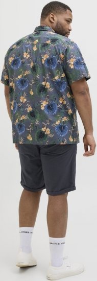 Jack & Jones Marco Erik Chino Shorts Navy Blazer - Шорти - мъжки къси панталони големи размери