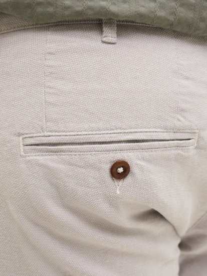 Jack & Jones Marco Erik Chino Shorts Grey - Шорти - мъжки къси панталони големи размери