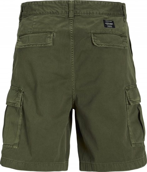Jack & Jones Karl Avery Cargo Shorts Green - Шорти - мъжки къси панталони големи размери