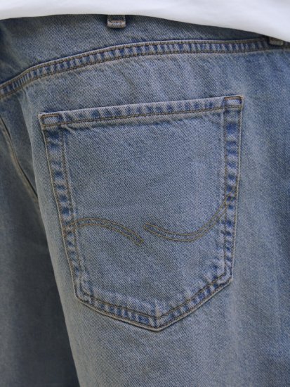 Jack & Jones Alex Original SQ171 Shorts Blue Denim - Шорти - мъжки къси панталони големи размери