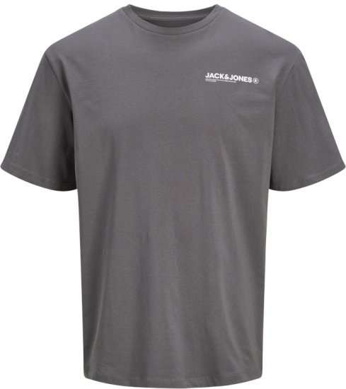 Jack & Jones Hawaii Crew Neck T-Shirt Grey - Тениски - мъжки тениски големи размери
