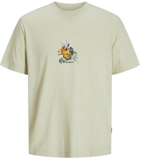 Jack & Jones Varenna Crew Neck T-Shirt Green - Тениски - мъжки тениски големи размери