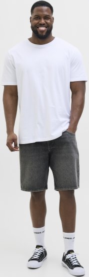 Jack & Jones Tony Original Denim Shorts Black - Шорти - мъжки къси панталони големи размери